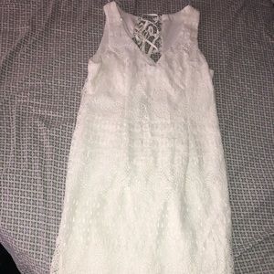 White lace dress worn once